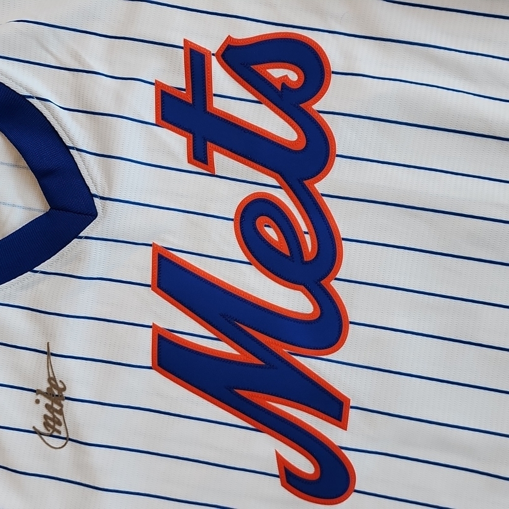 MLB New York Mets (Darryl Strawberry) mens medium and large - Picture 4 of 8